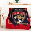 Fl Panthers OFFICIAL NHL "Run" Micro Raschel Throw Blanket; 46" x 60"