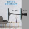Fixed TV Wall Mount Bracket For 23in to 55in LED LCD PLASMA Flat TV VESA 400 Plus 400mm