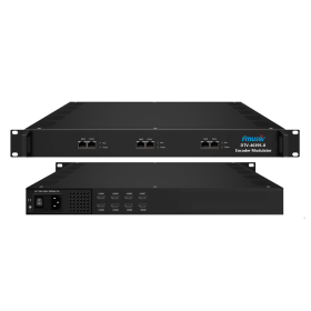 FMUSER DTV-4635/39/47S-4/8/16/24 8/16/24 HDMI or DVB-S2/S2X in mix Tuner or 1 ASI 1 USB and 128 IP(UDP/RTP) in DVB-C/T;  ATSC;  ISDB-T through RF out (Color: DTV-4639S-8 8 HDMI in IPQAM 4 (DVB-C) out)